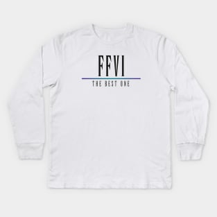 FFVI - The Best One Kids Long Sleeve T-Shirt